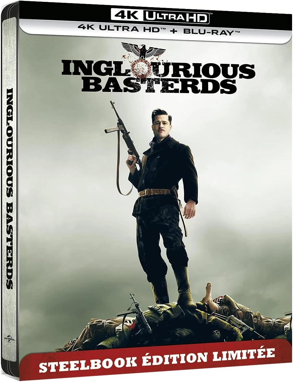 Inglourious Basterds - 4K Ultra-HD & Blu-Ray - Edition Steelbook Limitée