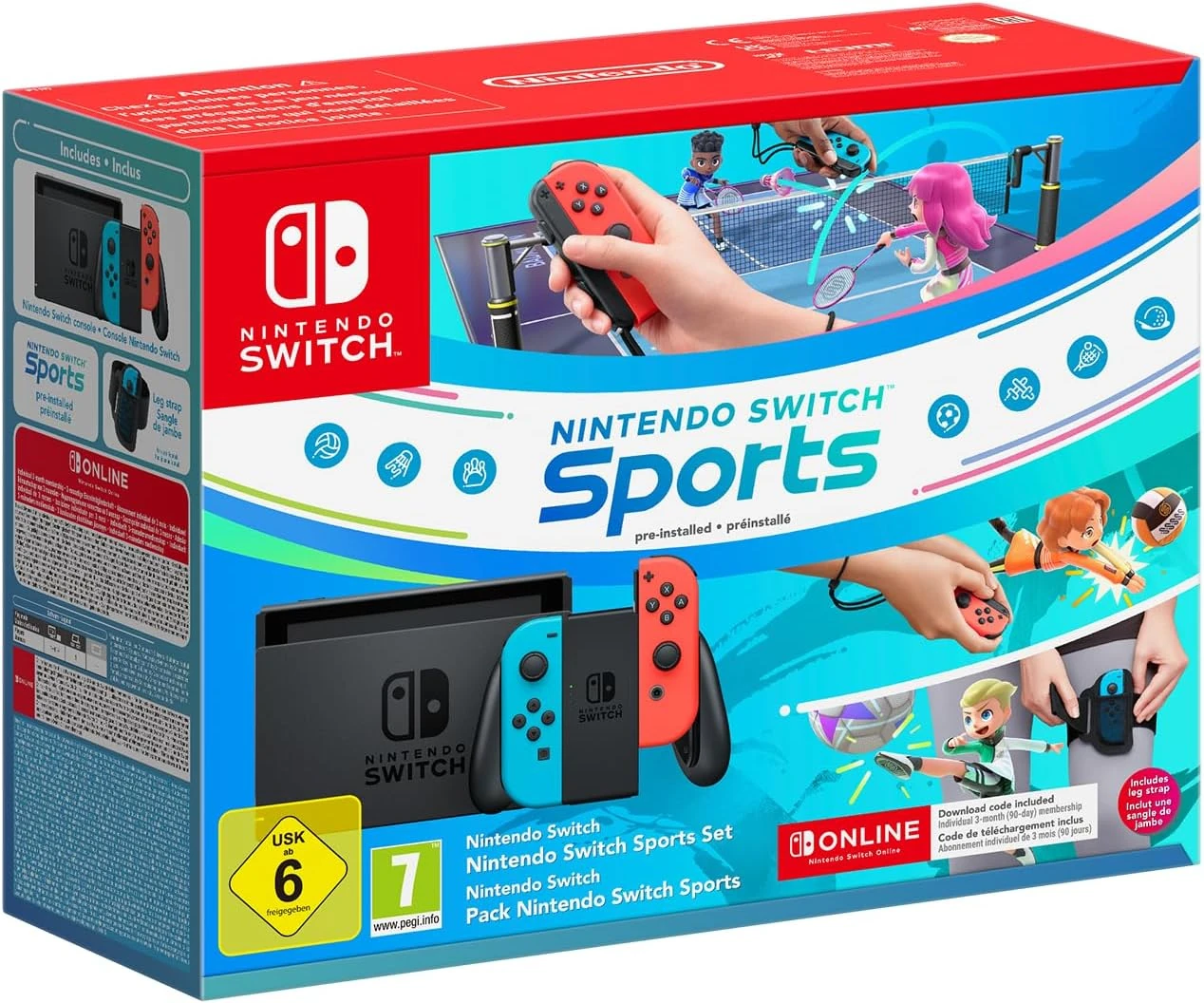 Console Nintendo Switch + Nintendo Switch Sports