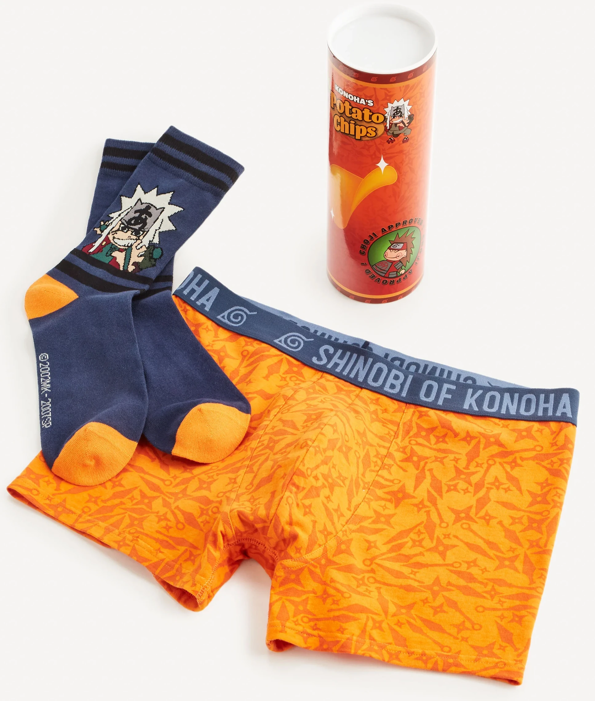  Coffret - Naruto Shippuden : Boxer + Paire de Chaussettes