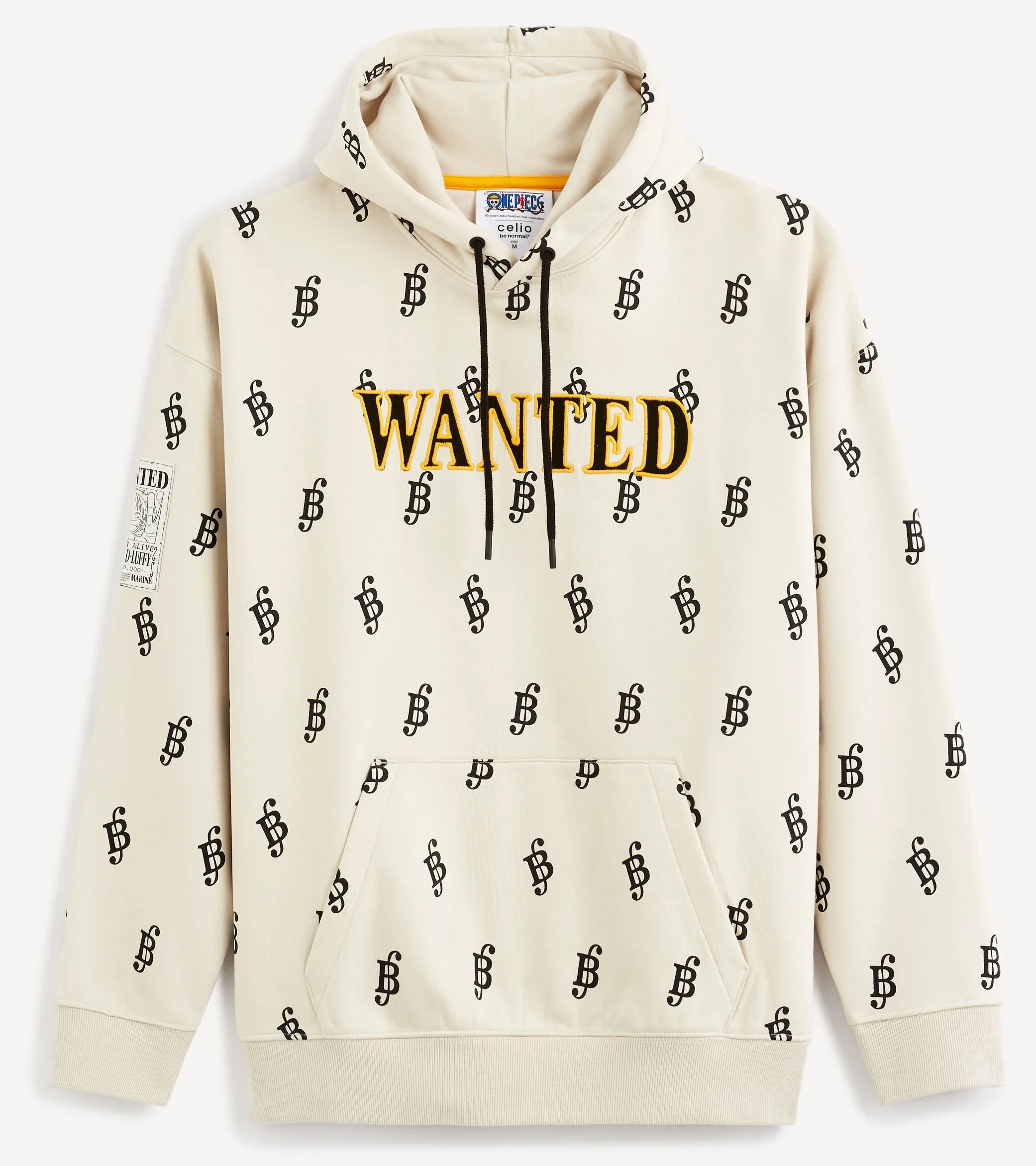 Sweat à Capuche - One Piece - Wanted