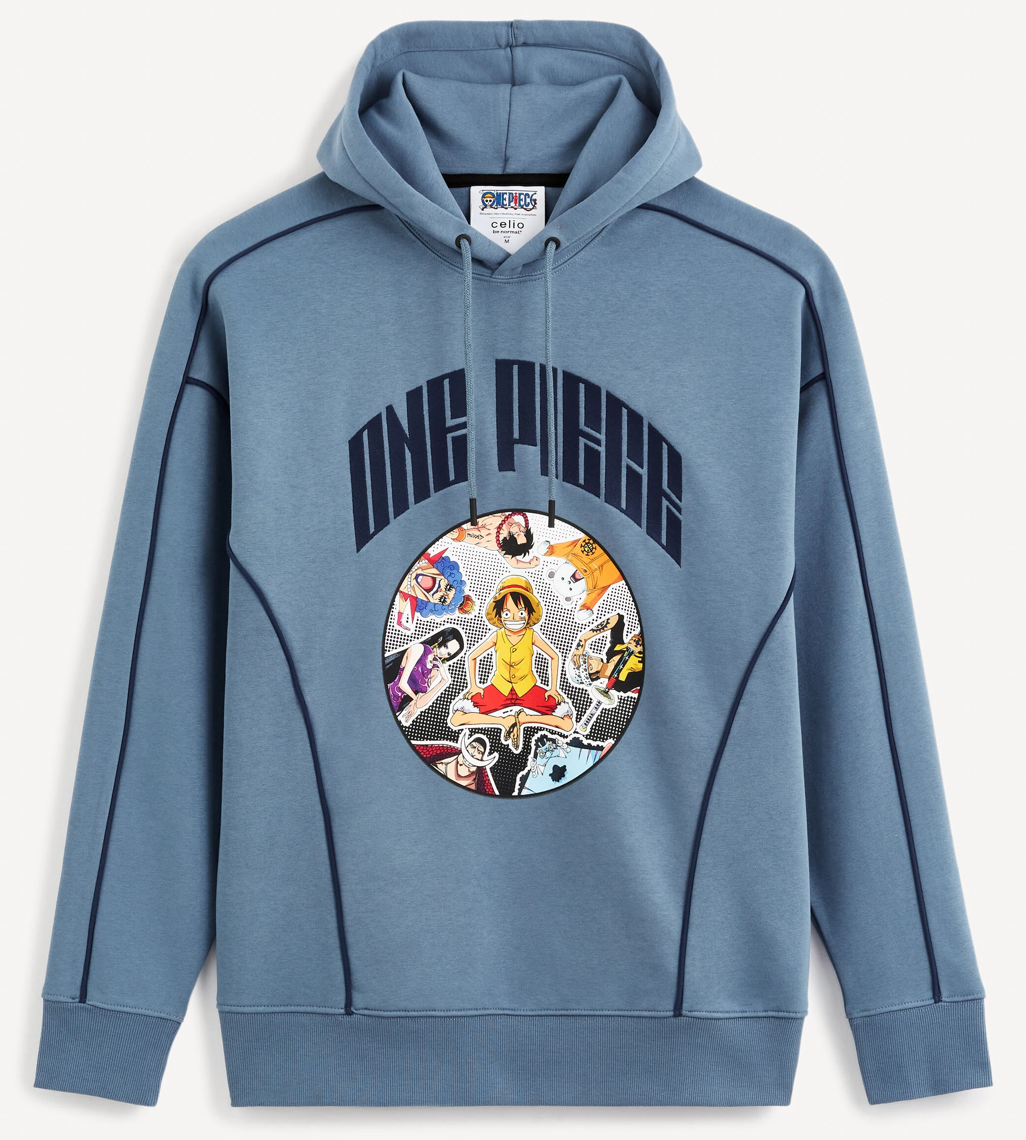 Sweat à Capuche - One Piece (Bleu)