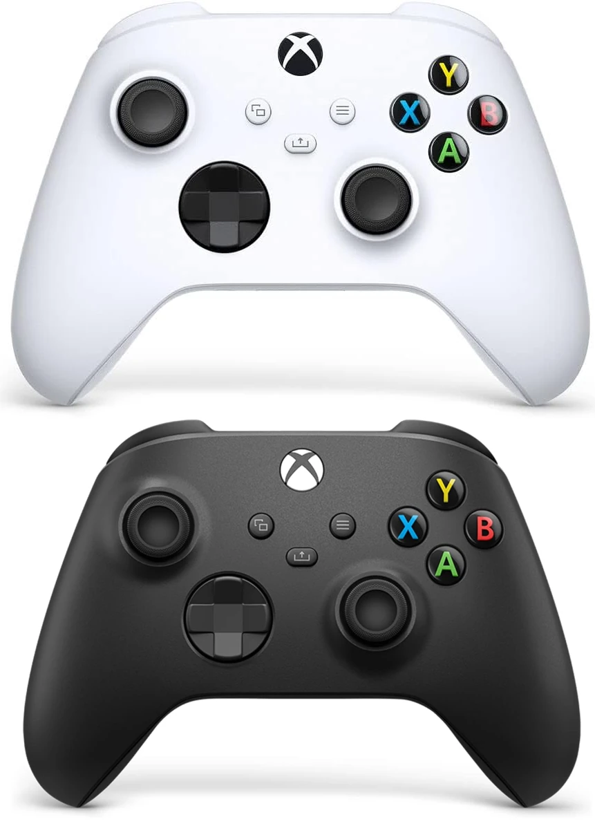 Manette pour Xbox Series X / S / One / PC - Robot White ou Carbon Black + 2,15€ Offerts