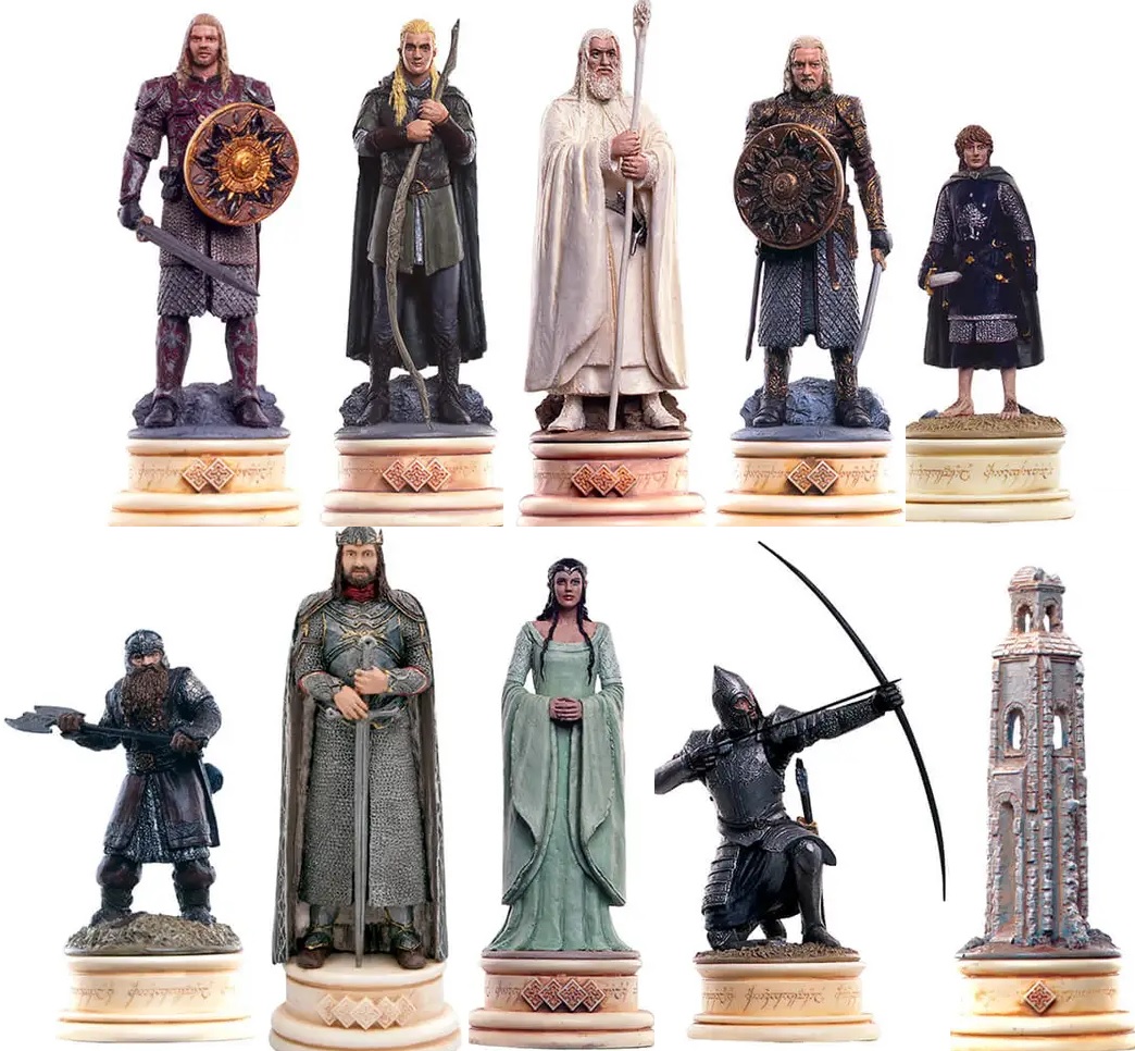 Lot de 10 figurines Eaglemoss mystère Le seigneur des anneaux JVDeal.fr