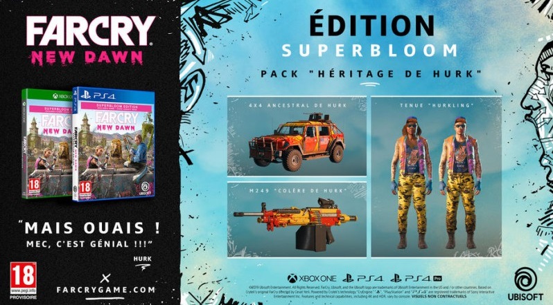 Far Cry New Dawn : contenu Hurk Legacy