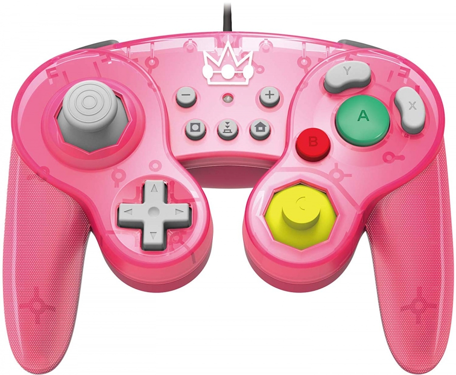 Manette Gamecube Horipad Peach Rose