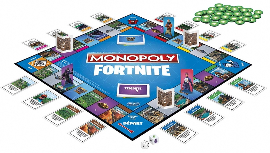 Monopoly Fortnite : Contenu du jeu